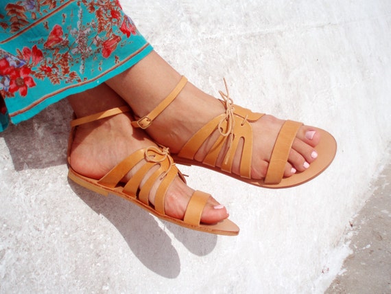... Leather Sandals Full Grain Leather Women Sandals Ancient Greek sandals
