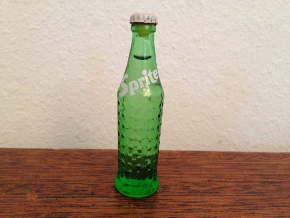 mini sprite glass bottles