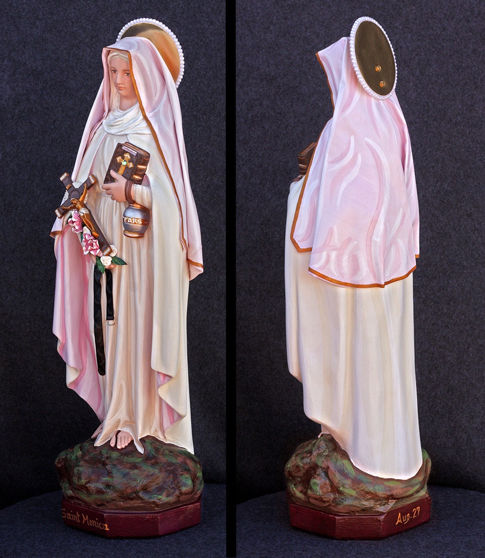 St. Monica 18 Patron Saint of the Conversion of Family Members