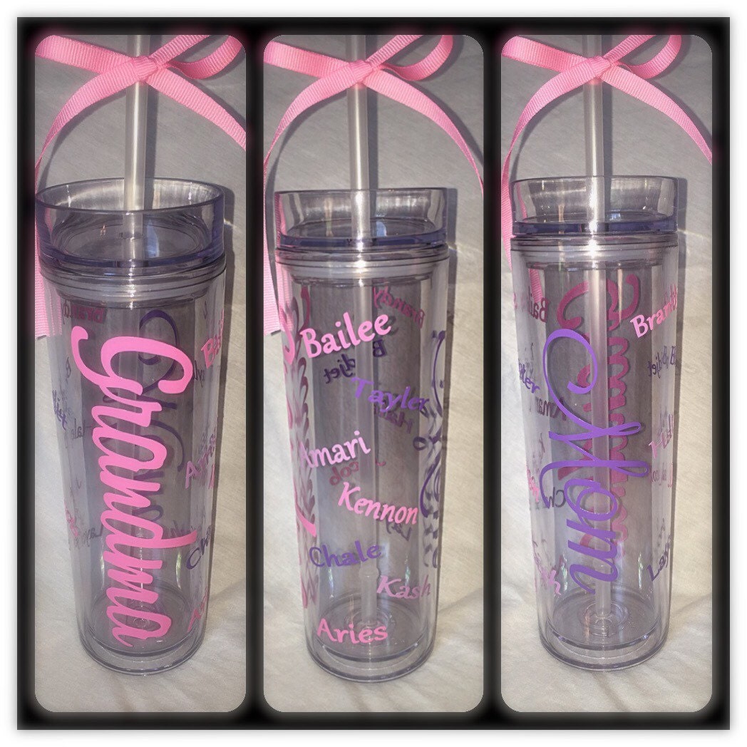 Personalized Mother or Grandma Tumbler mothers day gift