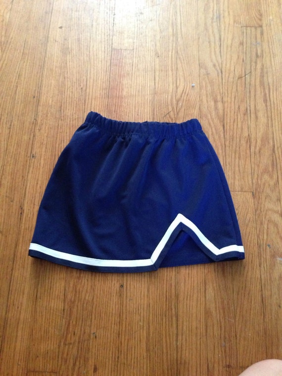 Navy Blue Cheerleading Skirt