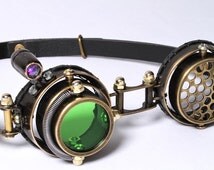 steampunk goggles 92 with LED light
