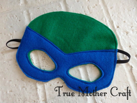 TMNT Teenage Mutant Ninja Turtle Mask in Blue