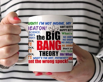 Coffee Mug Big Bang Theory Quotes Mug
