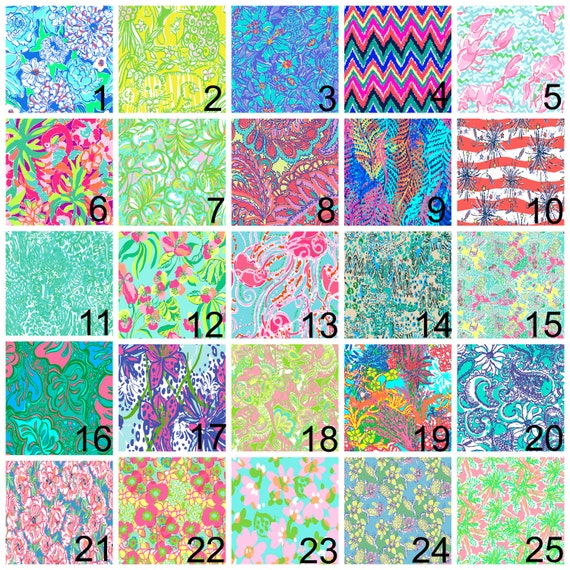 lilly pulitzer inspired heat transfer vinyl
