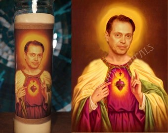 Saint Steve Buscemi Prayer Candle / Vigil Candle