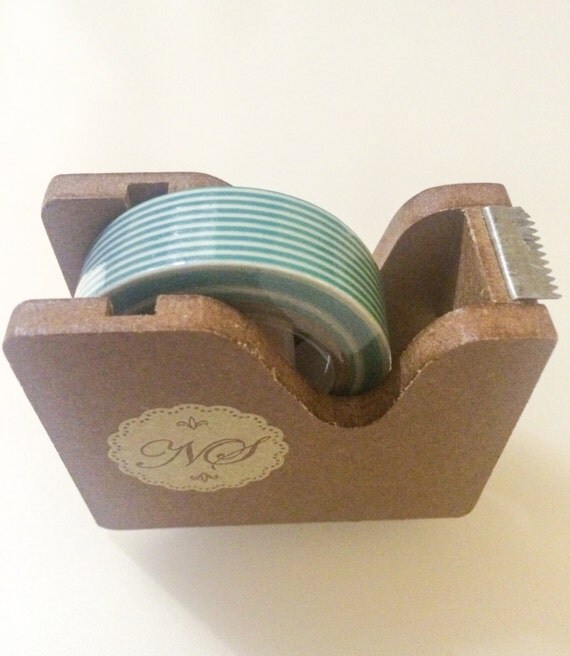 Wooden Tape Dispenser by PasoKuma on Etsy