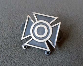 SALE! Antique Sterling Silver US Army Officer / Sharpshooter War Pin