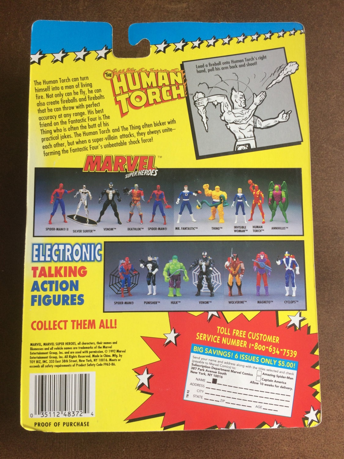 marvel toy biz 90s