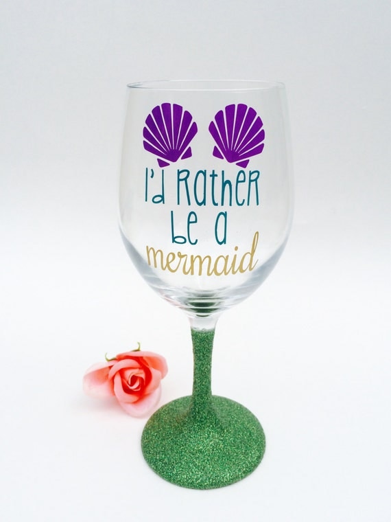 Free Free 245 Mermaid Wine Glass Svg SVG PNG EPS DXF File