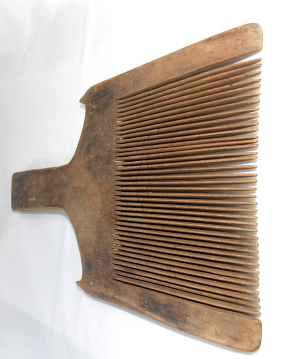 Vintage comb Antiques Comb for wool Old comb Hair Care