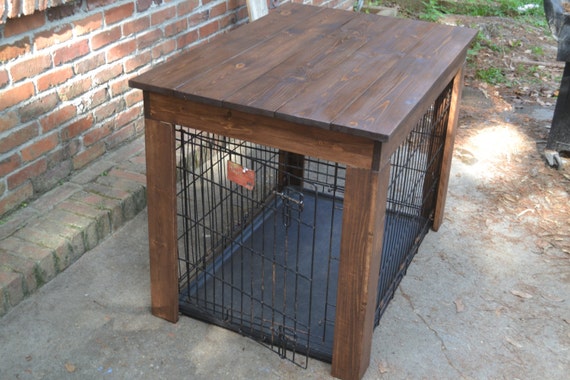 Dog Crate Cover Pet Crate Cover Dog Crate by CratesAndPine ...