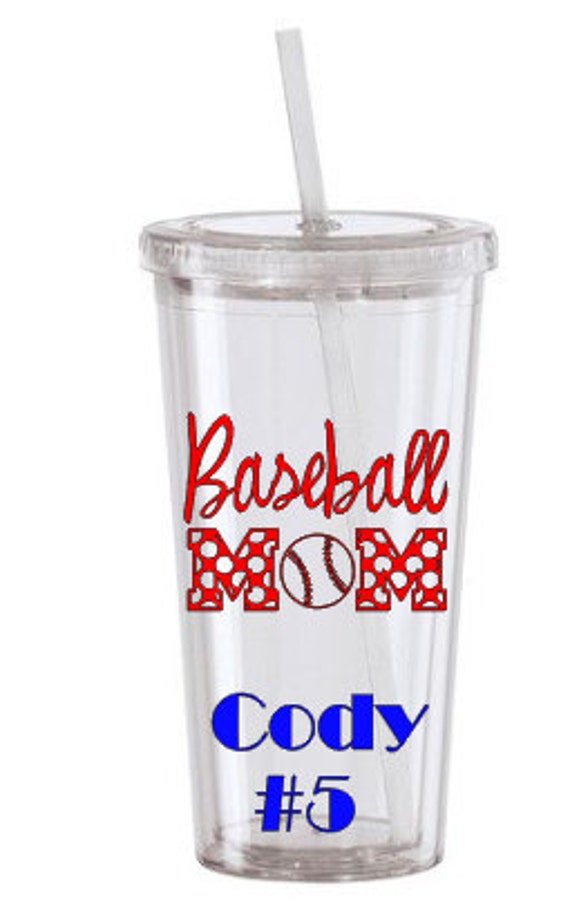Baseball Mom TumblerBaseball Mom Tumbler by KissMyMonograms