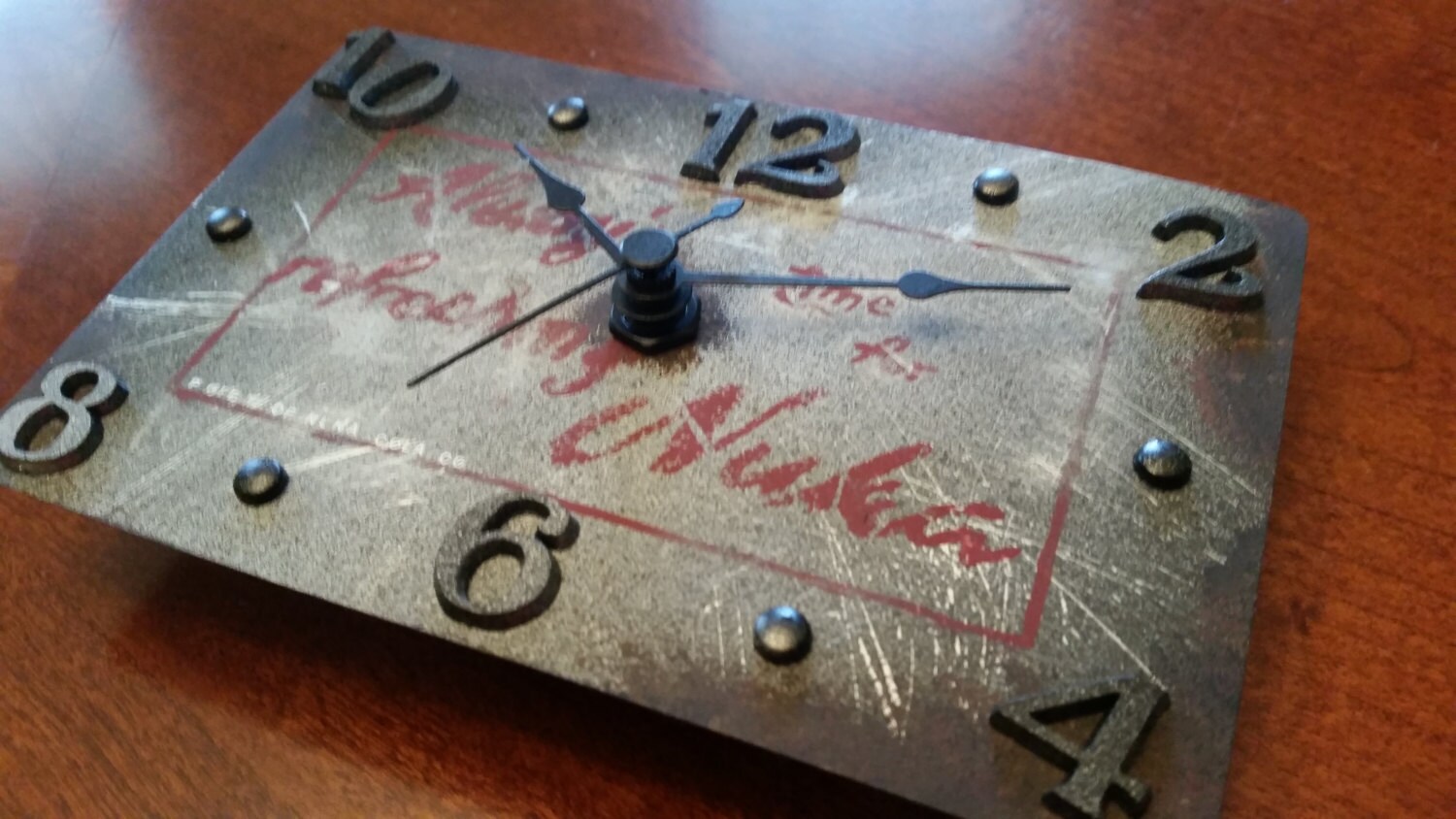 Fallout Inspired NukaCola Desktop Clock