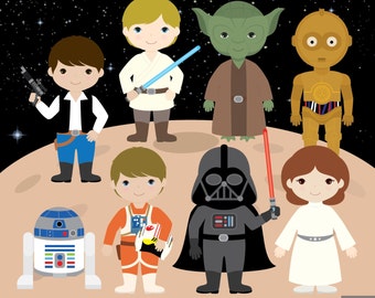 Star Wars Digital Clipart