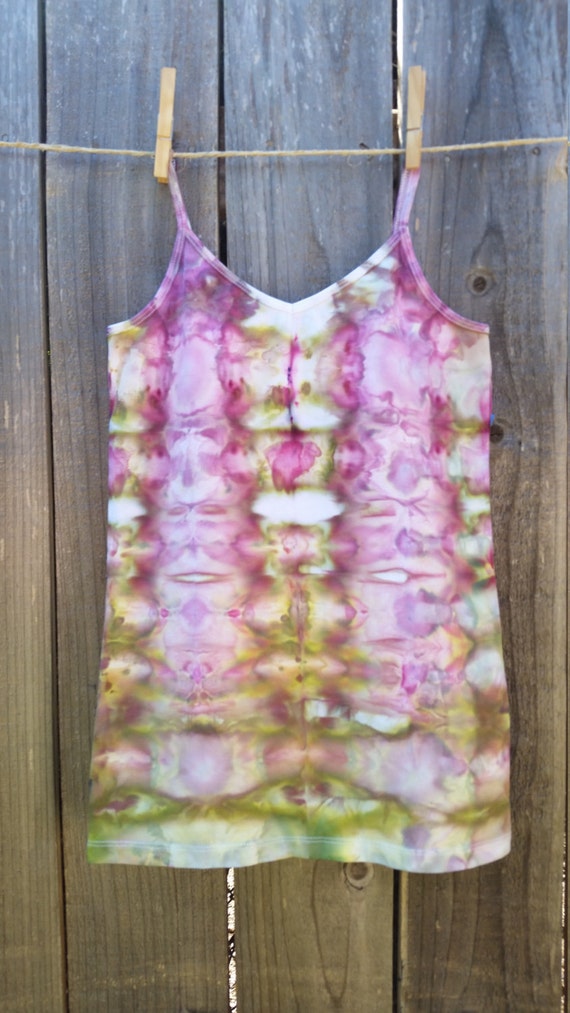 Tie dye cami amethyst multi color size medium Ready to ship