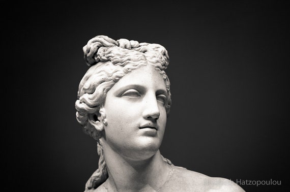 Black and White Photography Aphrodite DetailVenus Syracuse