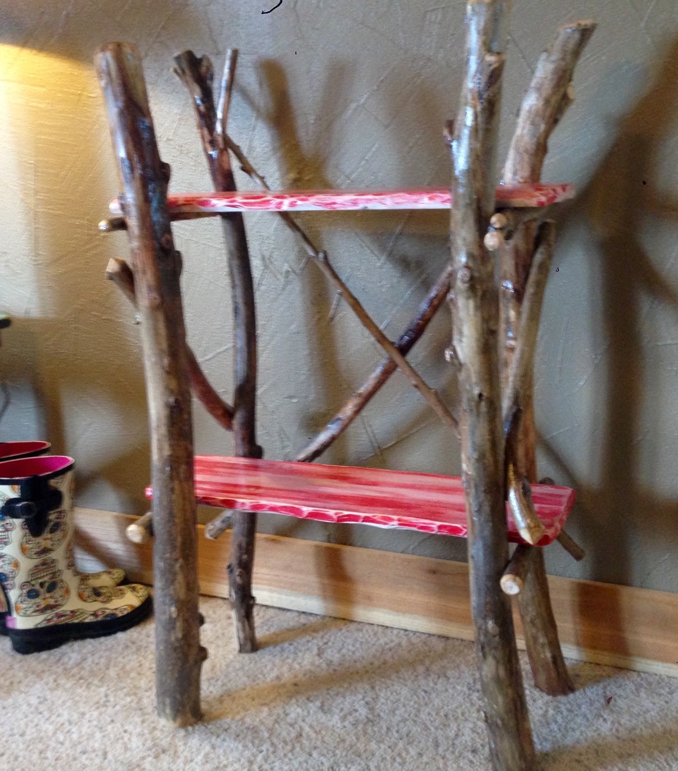 Rustic Shelf by RusticJustus on Etsy