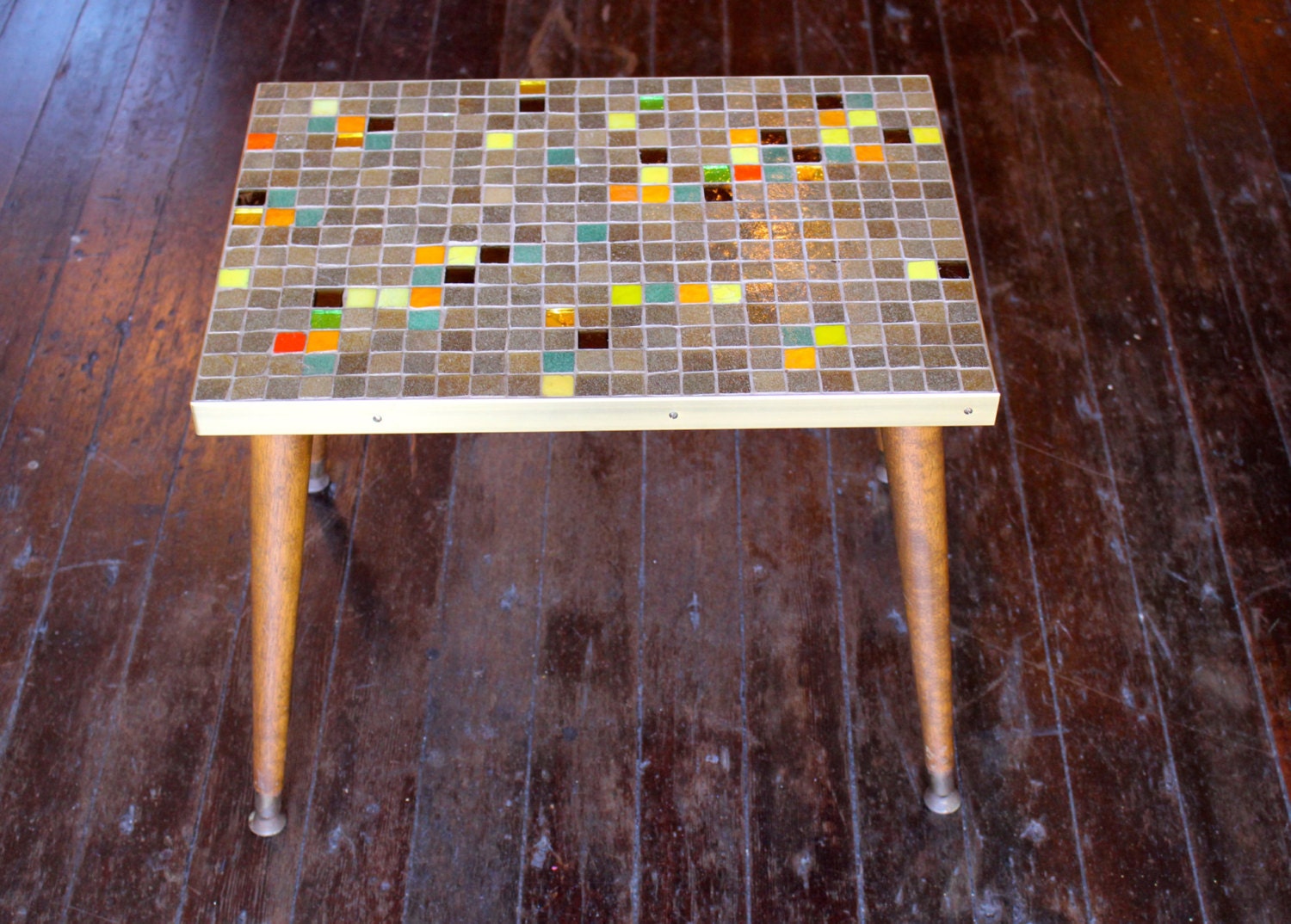 Mcm Tile Table MCM Tile Tile Table – Haute Juice