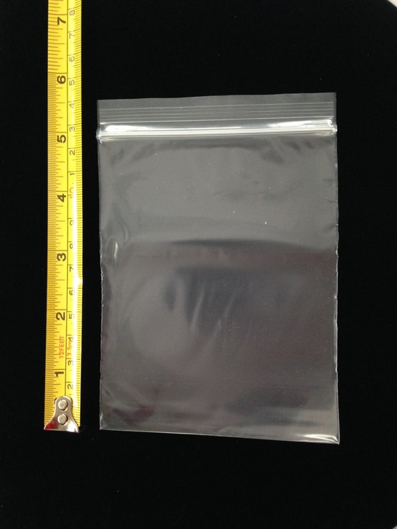 Reclosable Zippy Bag 4x5 inch Clear Package of 100 ZB1445