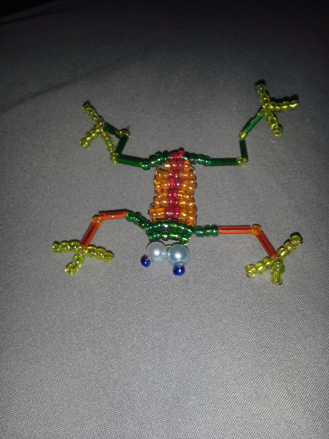 Beaded Frogs