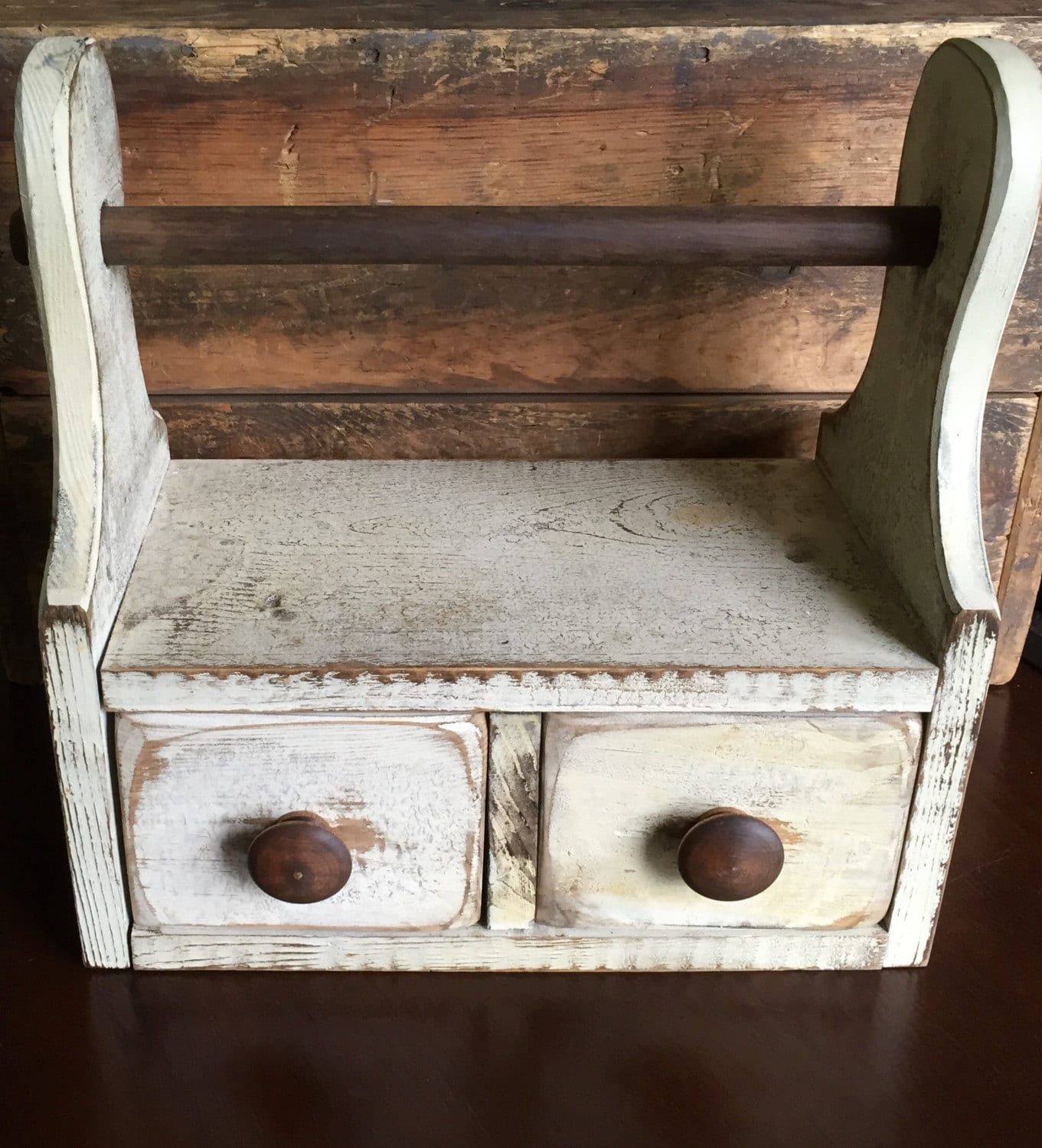 Rustic Wooden Tool Box