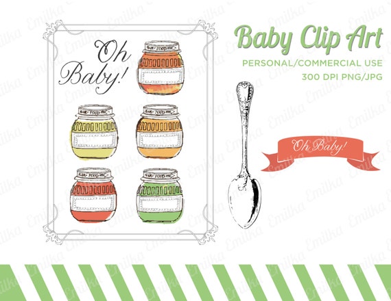 free clip art baby food jars - photo #29