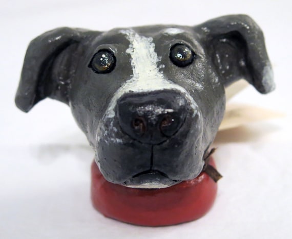 staffordshire bull terrier sculpture