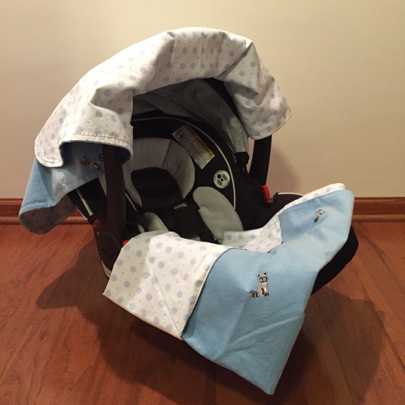 Infant Carseat Canopy Car Seat Canopy Carseat Cover by BabyByKC
