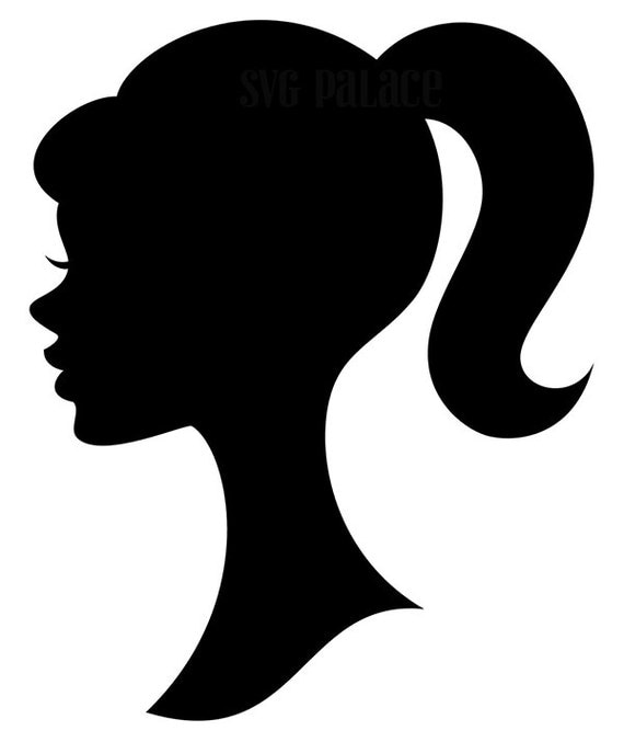 Barbie Silhouette SVG Cut File Cricut Explore SCAL by