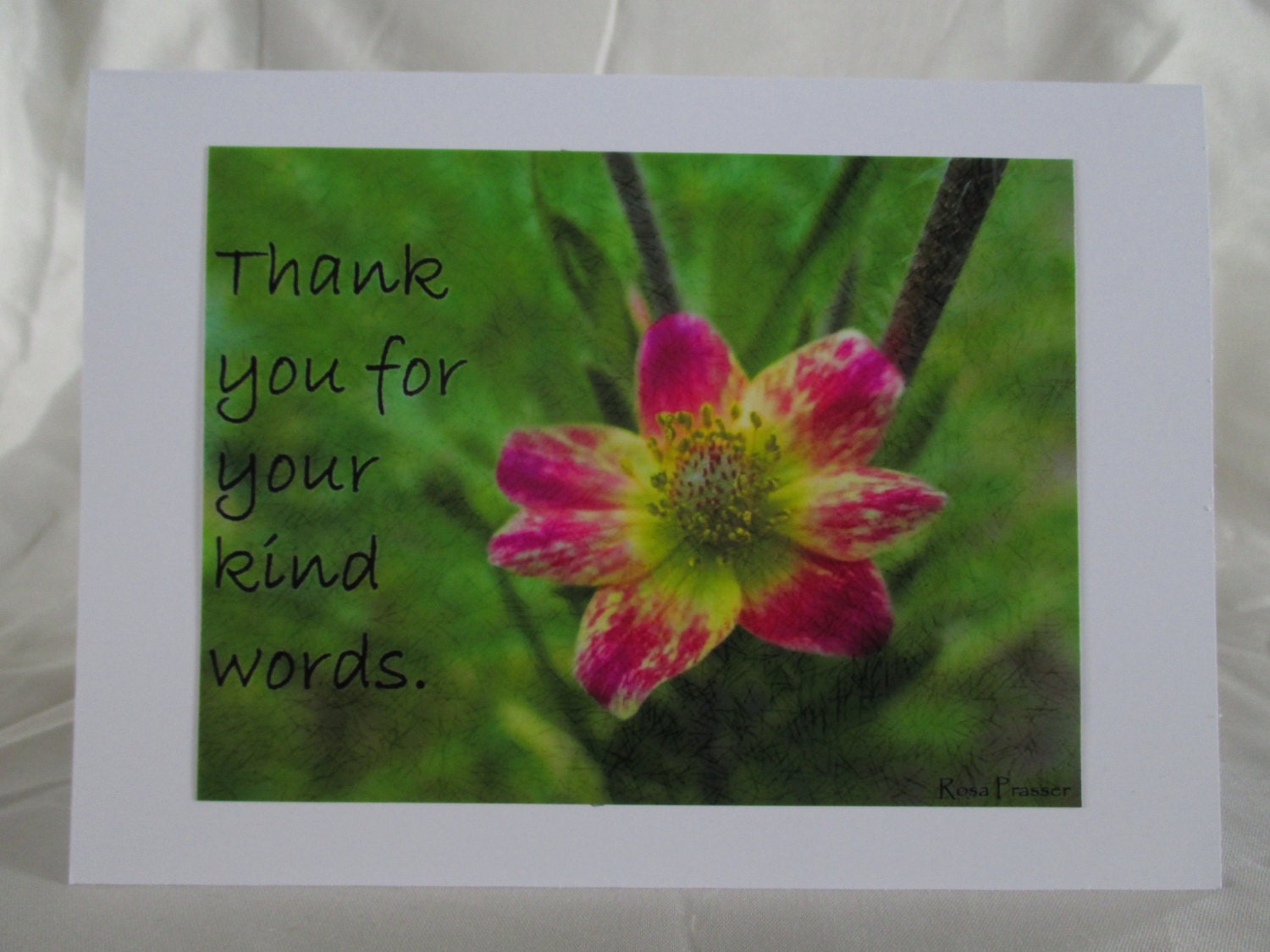 Thank You For Your Kind Words By MountainPineCards On Etsy