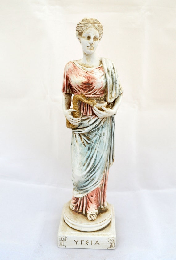 Sculpture statue Hygieia Hygeia Hygiea Ancient by GreekSculpture