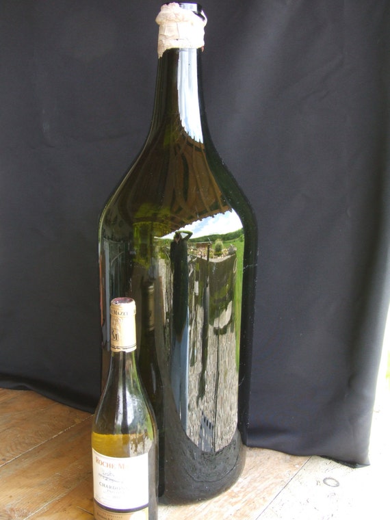 Exceptionally Large Wine Bottle//Very by VintageRetroOddities