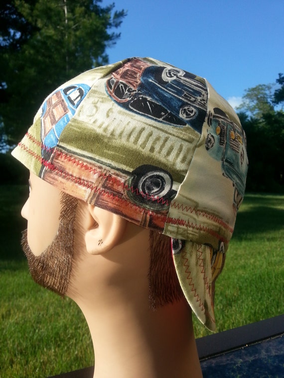 welding cap men's welding cap baseball hat by CoralMoonCreations