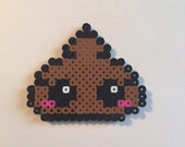 Items similar to Poo Emoji Perler Sprite on Etsy