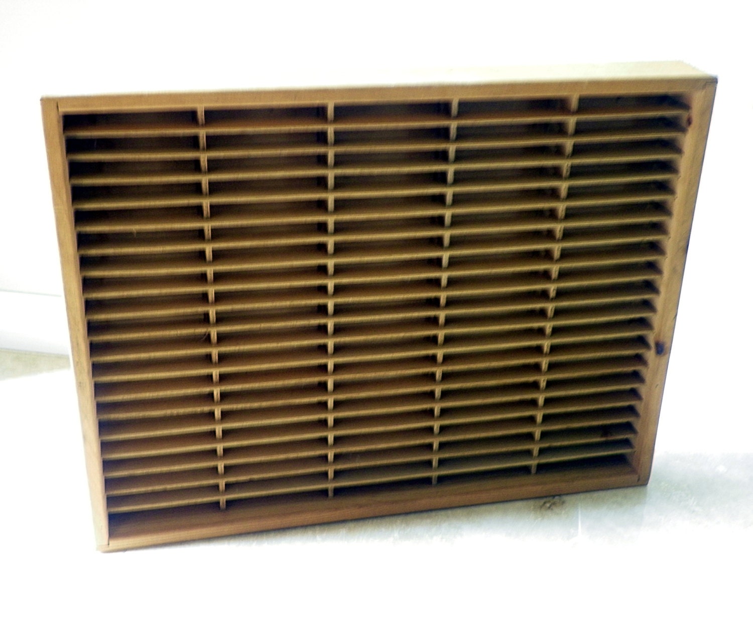 Vintage Napa Valley 100 Slot Cassette Holder, Cassette Organizer