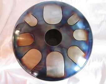 SHINY DRUMS - Steel Tongue Drum - Tank Hank Drum