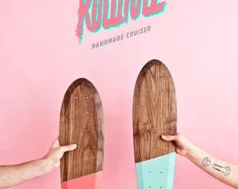 Rollholz wooden skateboard