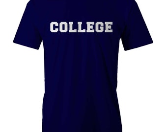 COLLEGE T-shirt Varsity Classic Logo University Freshman Co