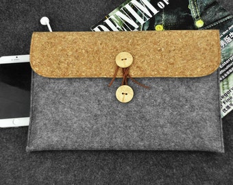 iPad Air 2 case, New iPad pro case, iPad Air case, iPad Air 2 smart cover, iPad Air 2 sleeve leather, Felt iPad Air, Holiday gift, B2D242