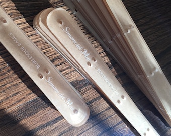 Single Professional Feather Fan Stave- replacement staves