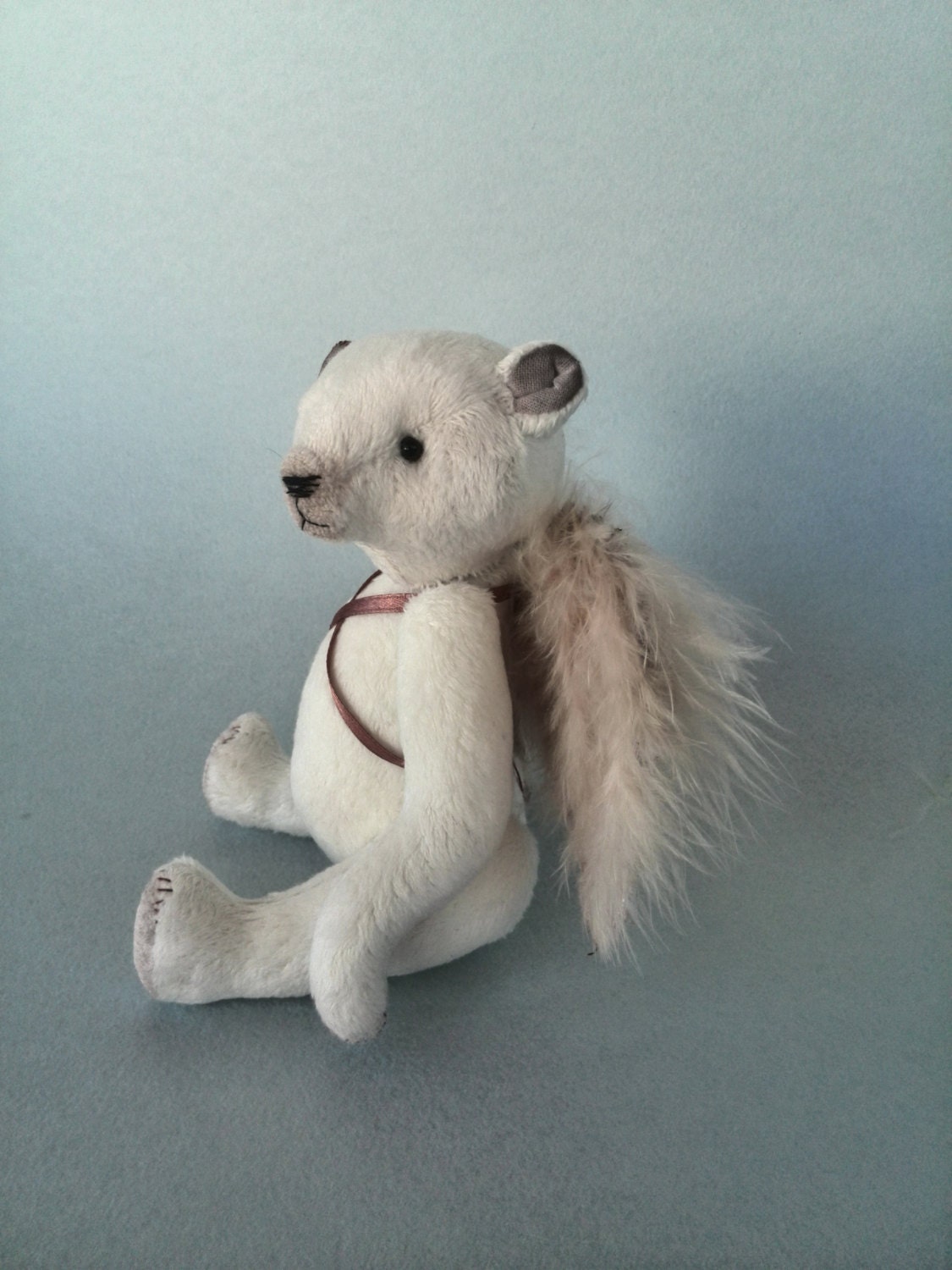 stuffed angel bear