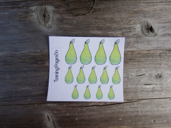 Pear Planner Stickers