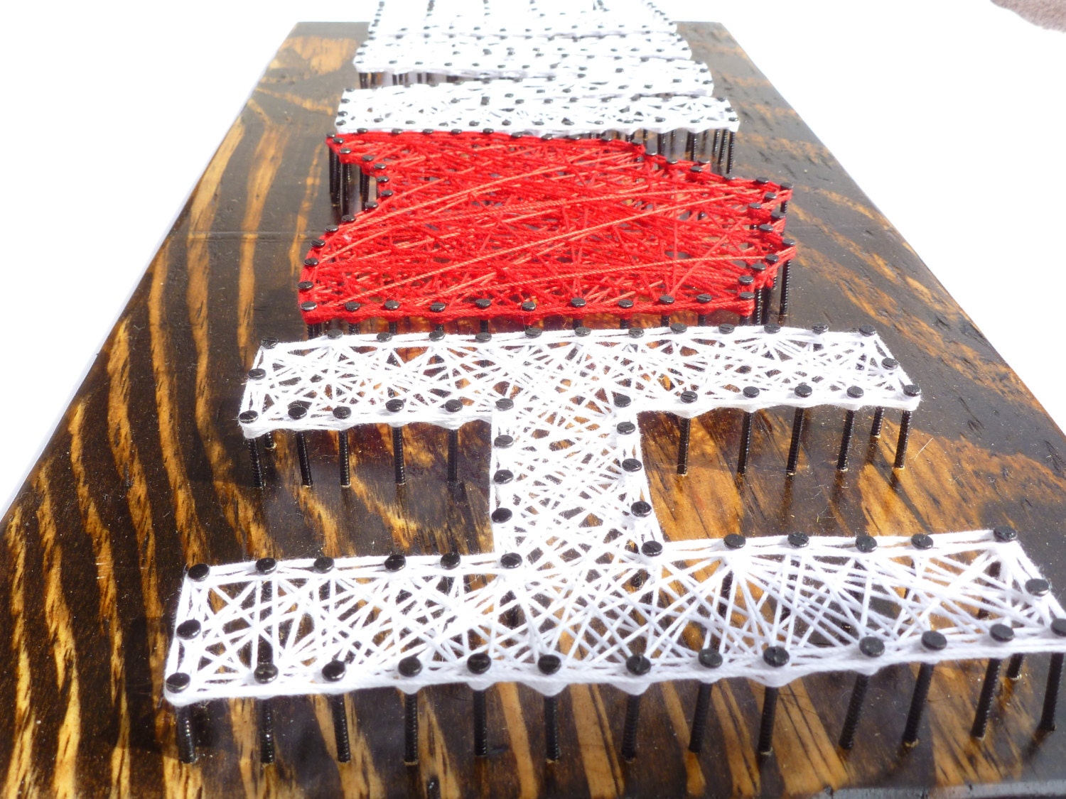 Ohio HOME String Art Ohio String Art Home String by ABUnderwoodCo2