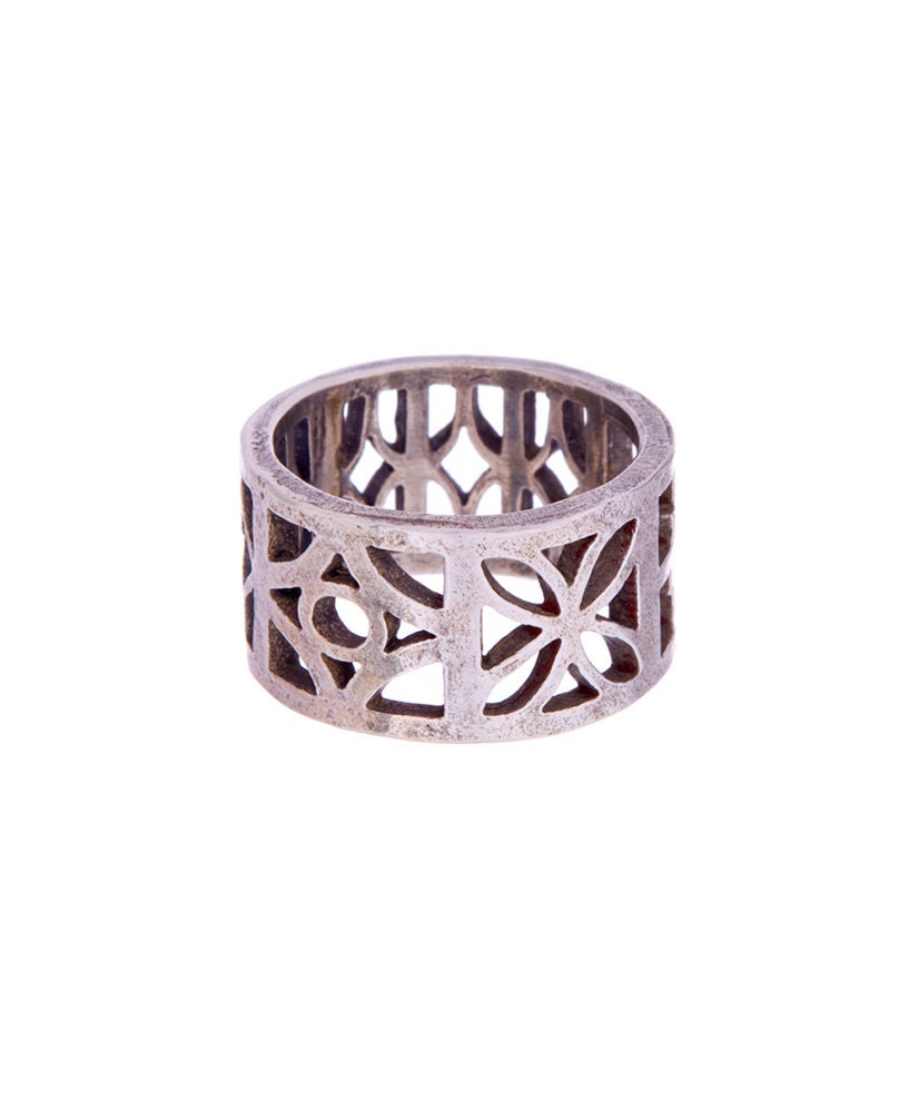 Downtown LV Sterling Silver Ring