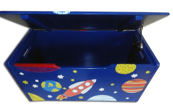 outer space toy chest