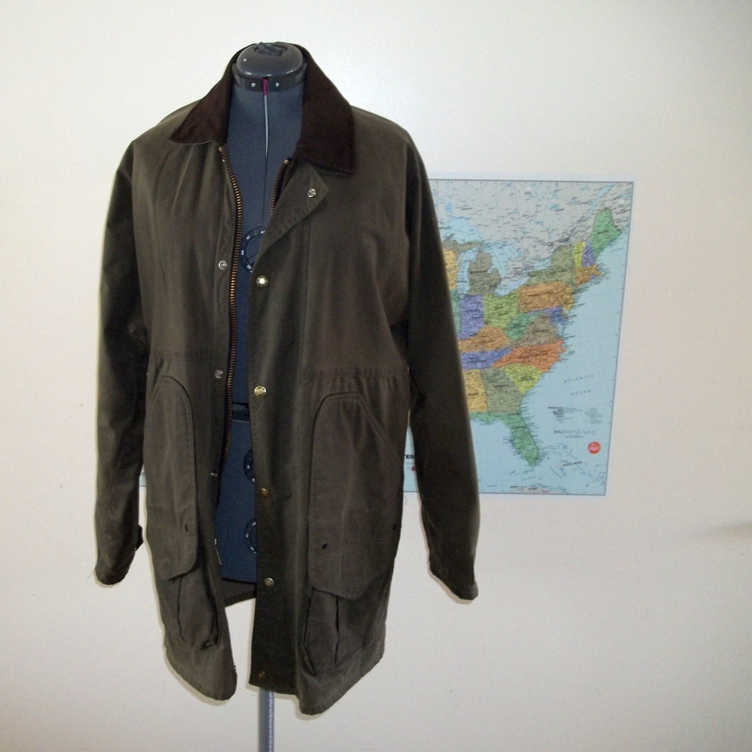 Vintage Filson Foul Weather Jacket style 1439n Size Mens