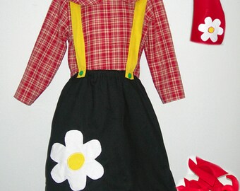 Handmade Girlie Garden Gnome Costume