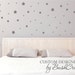 Stars Peel and Stick Wall Decals Vinyl Stars Polk-a-Dots Star