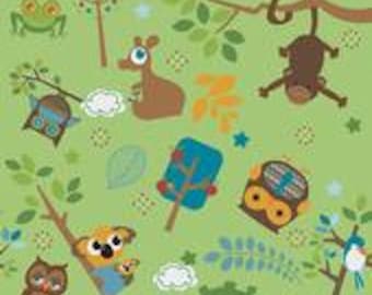 1 HALF YARD Yard, Hooty Hoot, Owls and Friends, Doohikey designs
